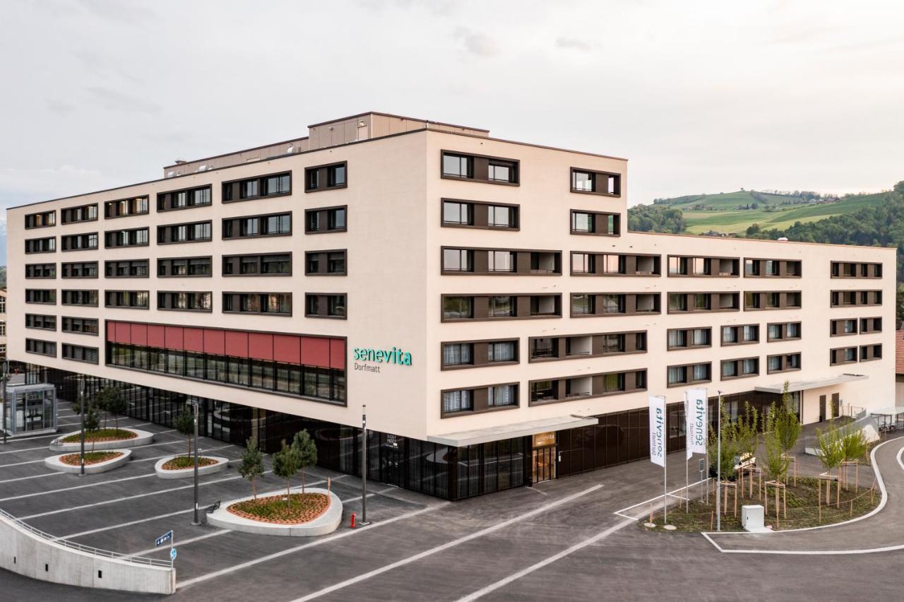 Senevita Dorfmatt Ferienwohnungen Und Apartments Münsingen Exterior foto