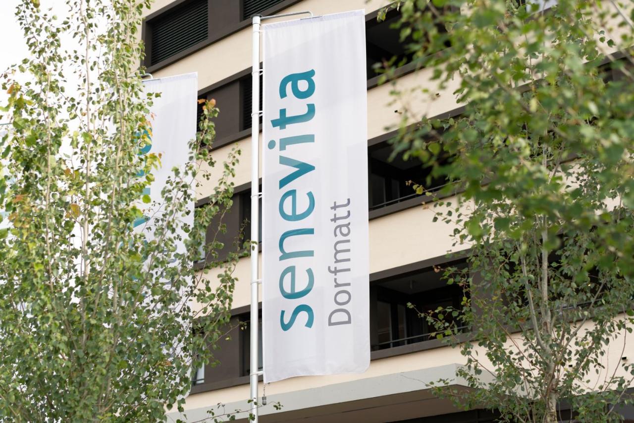 Senevita Dorfmatt Ferienwohnungen Und Apartments Münsingen Exterior foto