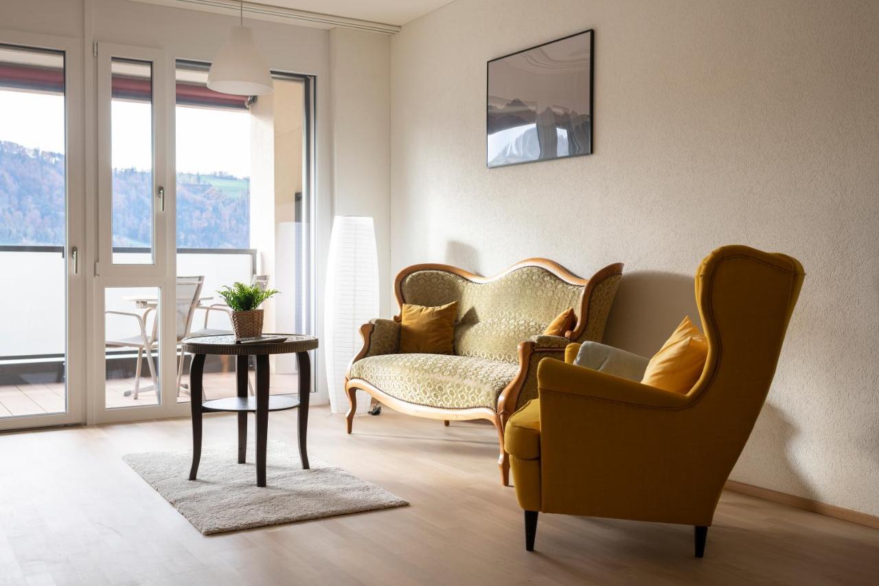 Senevita Dorfmatt Ferienwohnungen Und Apartments Münsingen Exterior foto